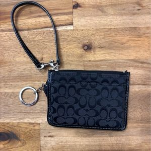 Coach mini card wallet